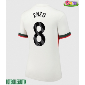 Chelsea Enzo Fernandez #8 Bortatröja Kvinnor 2025-26 Kortärmad